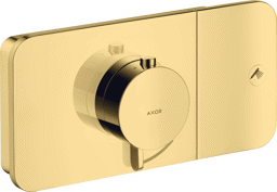 Bild von HANSGROHE AXOR One Thermostatmodul Unterputz für 1 Verbraucher #45711990 - Polished Gold Optic