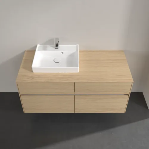 Bild von VILLEROY BOCH Collaro Waschbeckenunterschrank, mit Beleuchtung, 4 Auszüge, 1200 x 548 x 500 mm, Nordic Oak / Nordic Oak #C071B0VJ