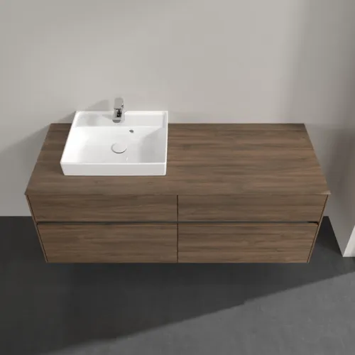 Bild von VILLEROY BOCH Collaro Waschbeckenunterschrank, 4 Auszüge, 1400 x 548 x 500 mm, Arizona Oak / Arizona Oak #C07400VH