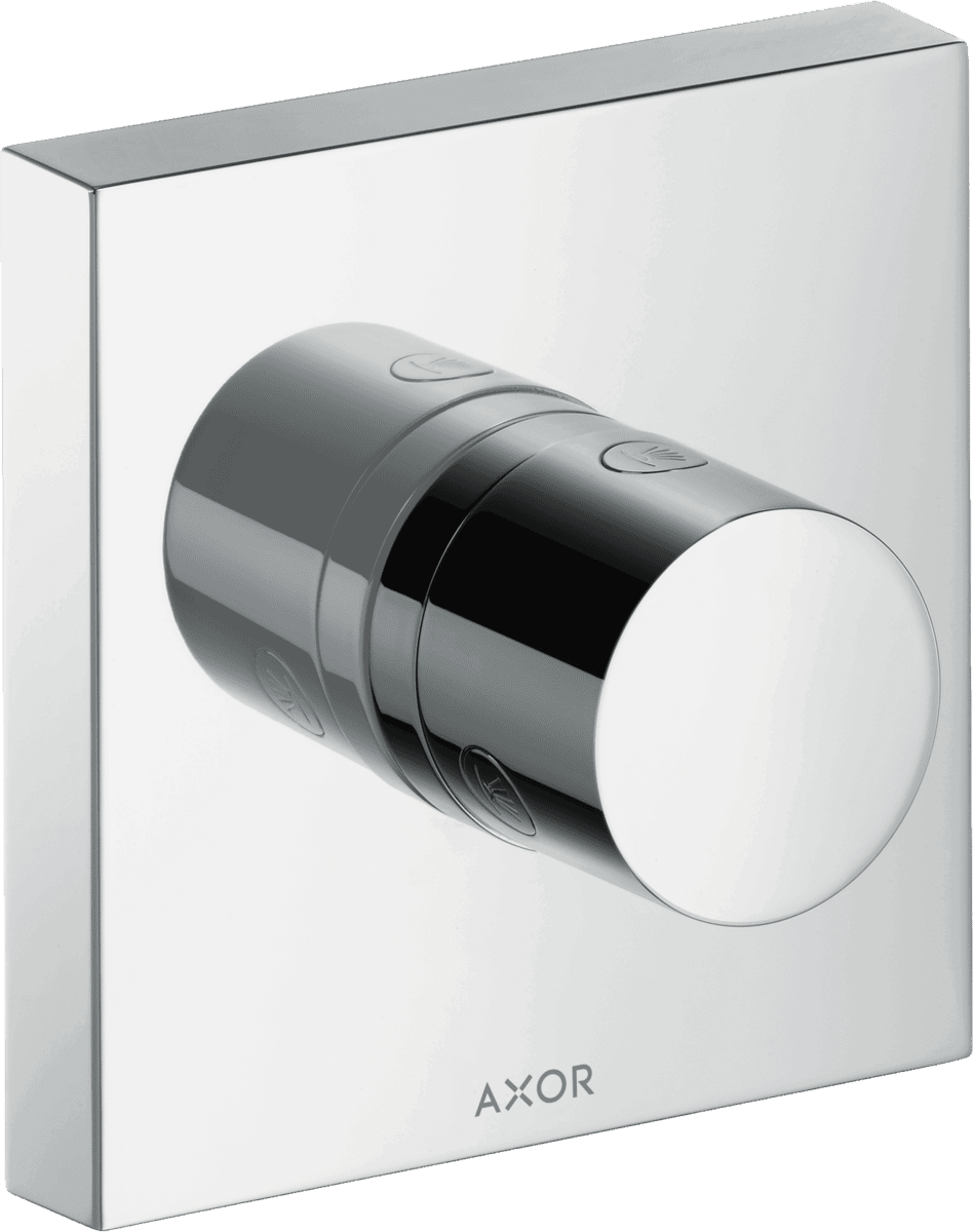 Bild von HANSGROHE AXOR ShowerSolutions Ab- und Umstellventil Trio/ Quattro 120/120 Unterputz #10932000 - Chrom