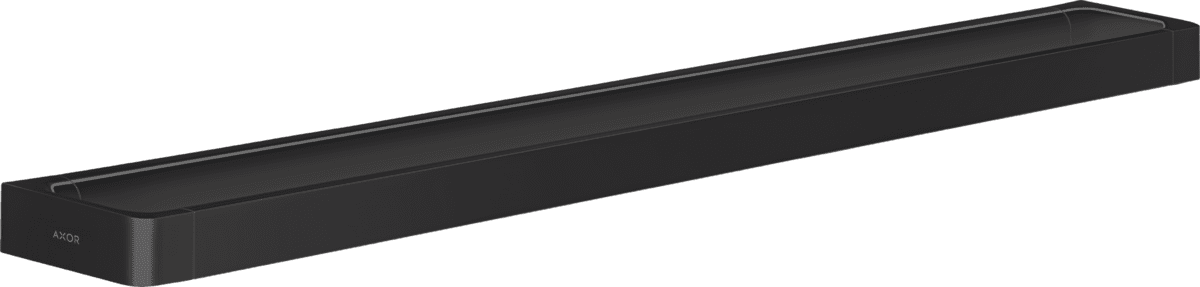 Зображення з  HANSGROHE AXOR Universal Softsquare Rail bath towel holder 800 mm #42833670 - Matt Black
