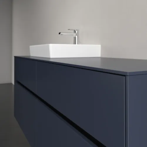 Bild von VILLEROY BOCH Collaro Waschbeckenunterschrank, mit Beleuchtung, 4 Auszüge, 1400 x 548 x 500 mm, Marine Blue / Marine Blue #C074B0VQ