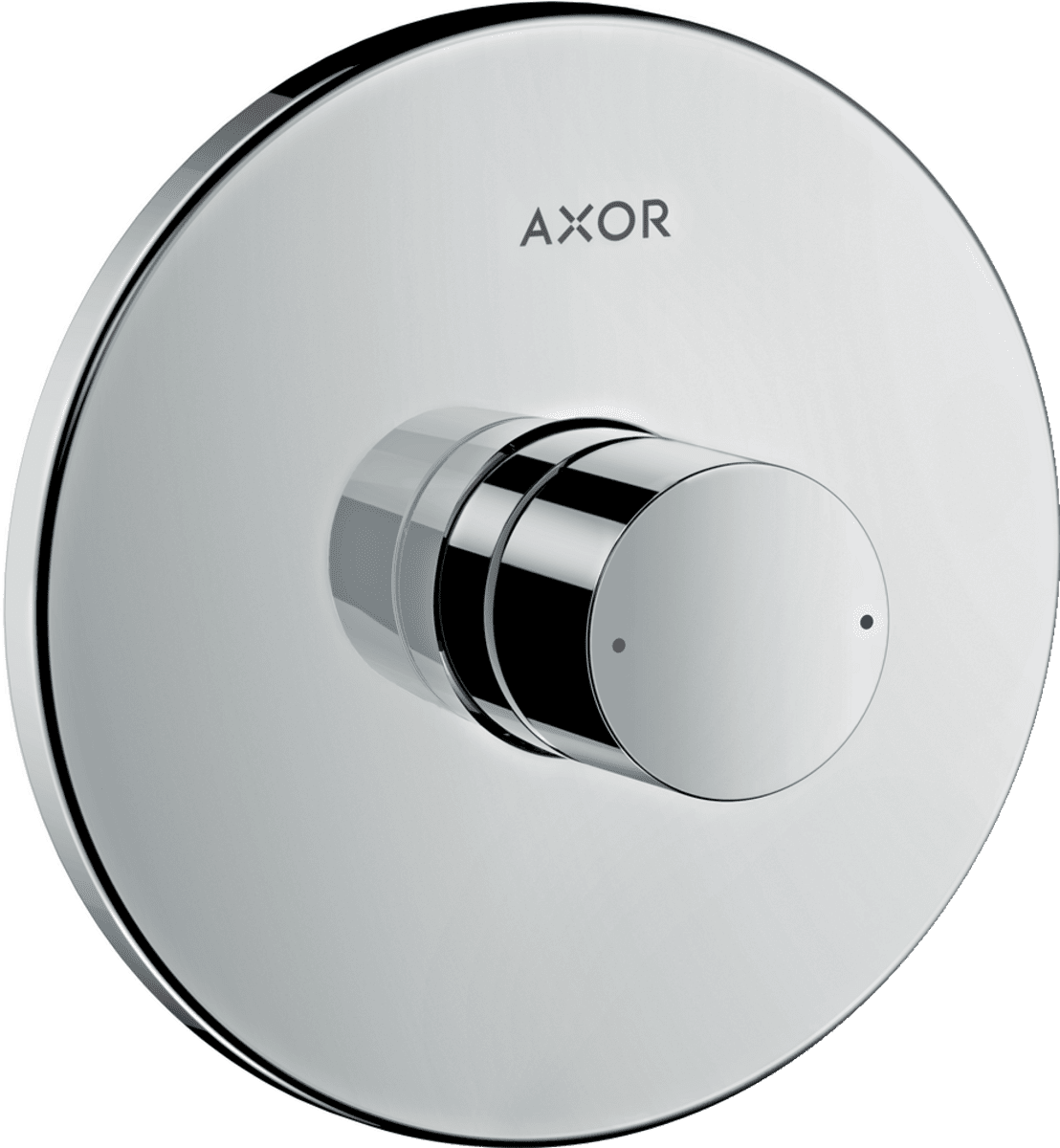 HANSGROHE AXOR Uno Tek kollu duş bataryası ankastre montaj için zero volan #45605000 - Krom resmi