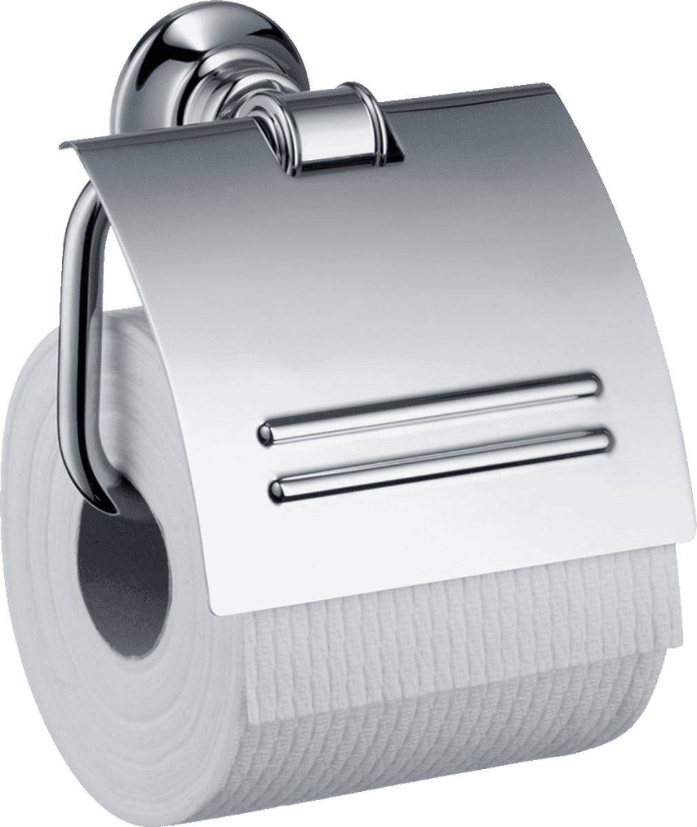 Bild von HANSGROHE AXOR Montreux Toilettenpapierhalter mit Deckel #42036000 - Chrom