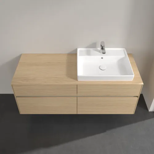 Bild von VILLEROY BOCH Collaro Waschbeckenunterschrank, 4 Auszüge, 1400 x 548 x 500 mm, Nordic Oak / Nordic Oak #C08600VJ