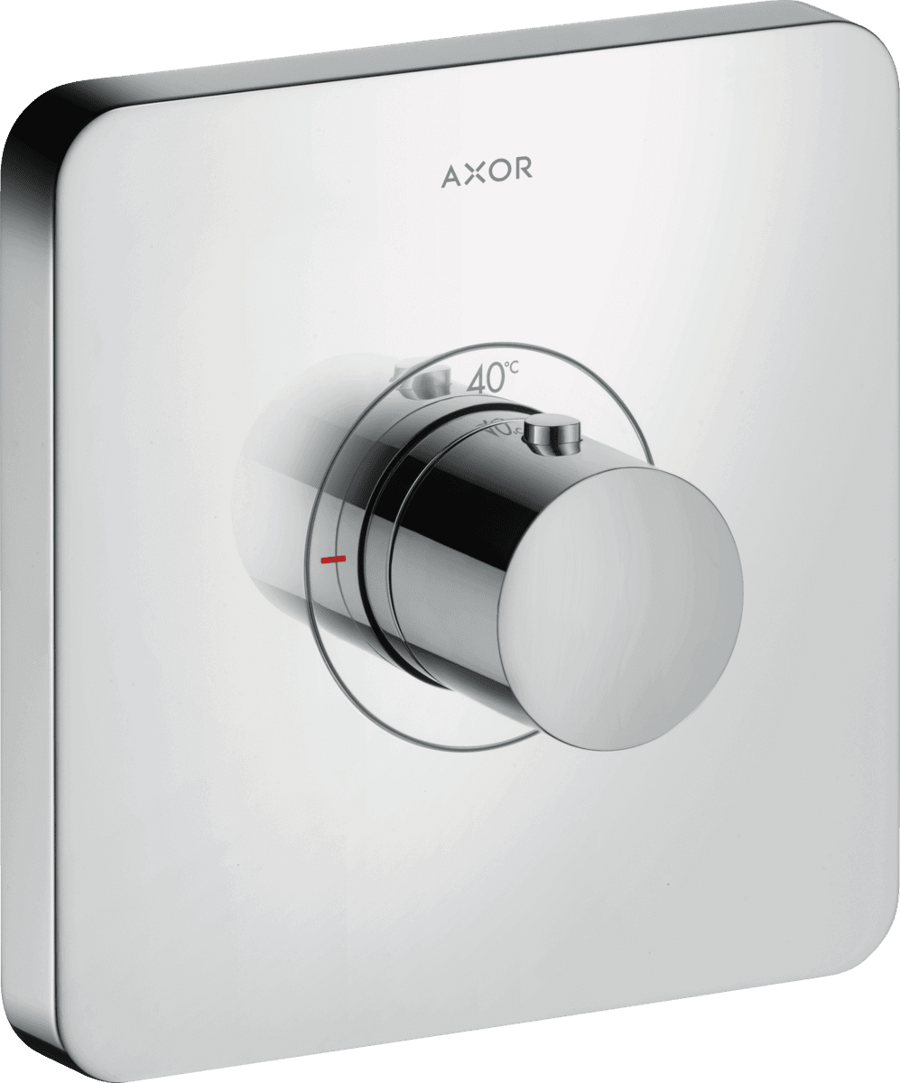 Picture of HANSGROHE AXOR ShowerSelect Thermostat HighFlow for concealed installation softsquare #36711000 - Chrome
