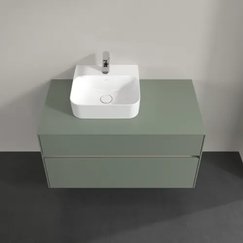 Bild von VILLEROY BOCH Collaro Waschbeckenunterschrank, 2 Auszüge, 1000 x 548 x 500 mm, Soft Green / Soft Green #C09500AF