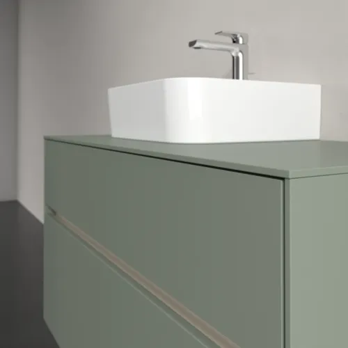Bild von VILLEROY BOCH Collaro Waschbeckenunterschrank, 2 Auszüge, 1000 x 548 x 500 mm, Soft Green / Soft Green #C09500AF