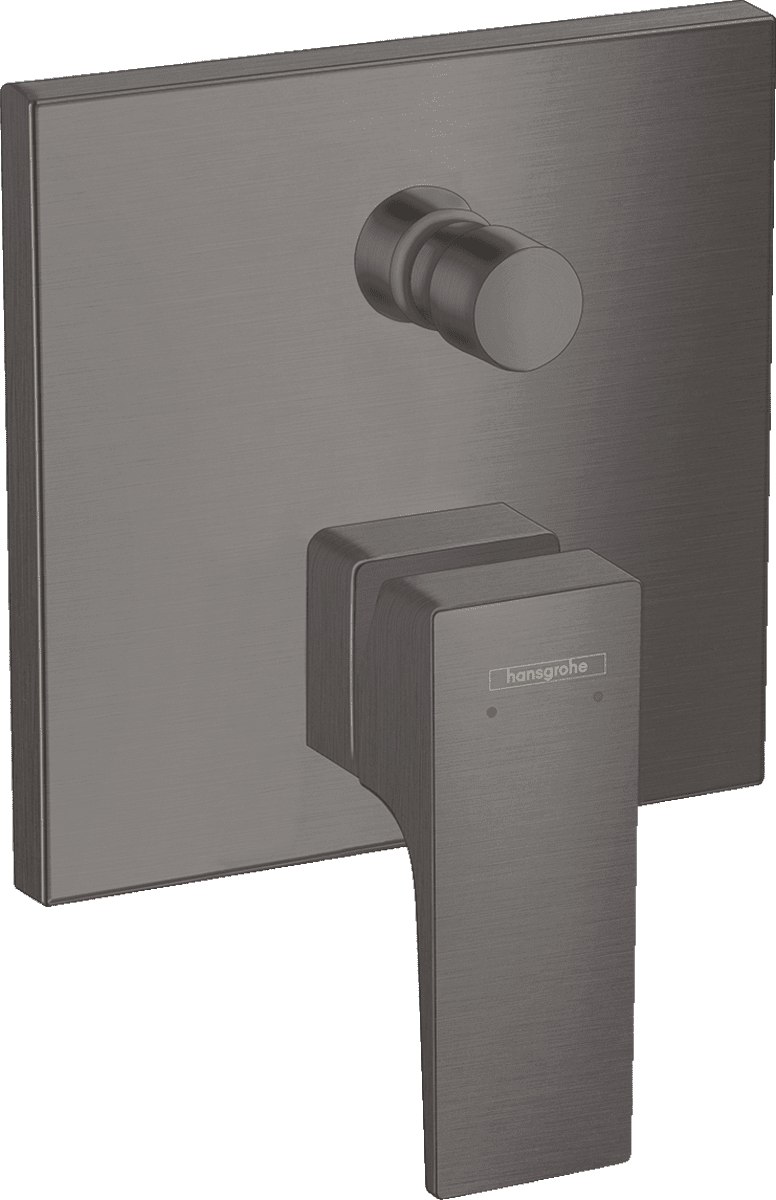 Picture of HANSGROHE Metropol Single lever bath mixer for concealed installation with lever handle and integrated security combination according to EN1717 for iBox universal #32546340 - Brushed Black Chrome