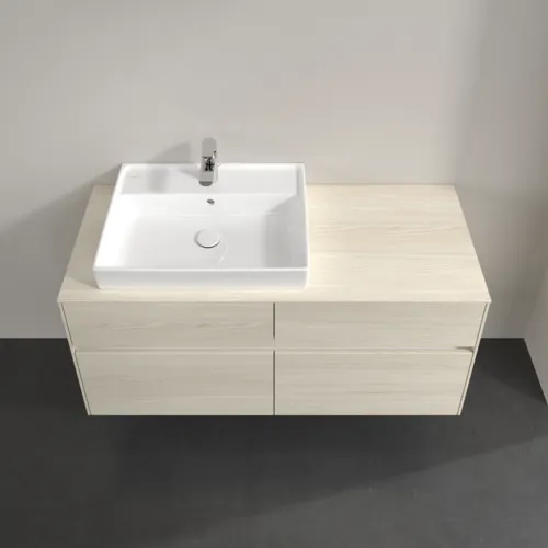 Bild von VILLEROY BOCH Collaro Waschbeckenunterschrank, 4 Auszüge, 1200 x 548 x 500 mm, White Oak / White Oak #C08200AA