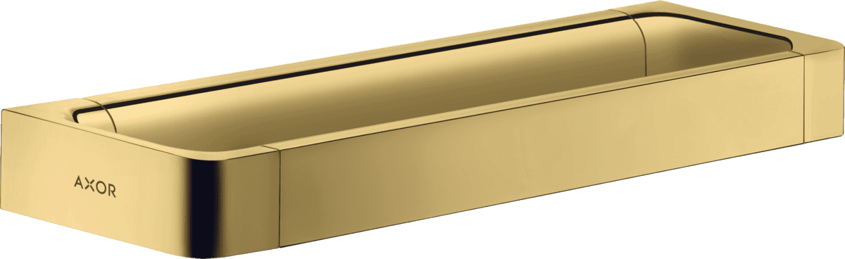 Зображення з  HANSGROHE AXOR Universal Softsquare Rail grab bar 300 mm #42830990 - Polished Gold Optic