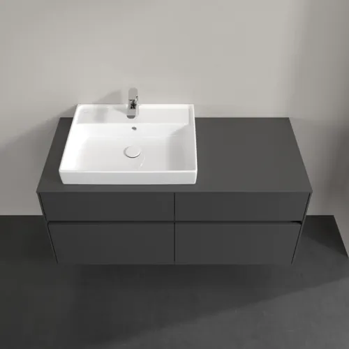 Bild von VILLEROY BOCH Collaro Waschbeckenunterschrank, 4 Auszüge, 1200 x 548 x 500 mm, Graphite / Graphite #C08200VR