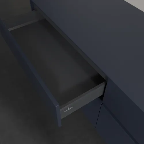 Bild von VILLEROY BOCH Collaro Waschbeckenunterschrank, mit Beleuchtung, 4 Auszüge, 1600 x 548 x 500 mm, Marine Blue / Marine Blue #C079B0VQ