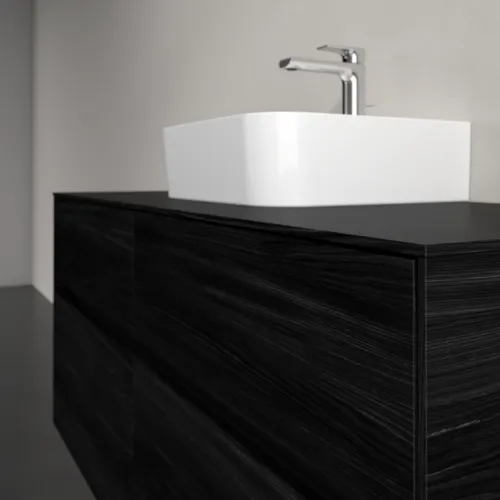 VILLEROY BOCH Collaro Waschbeckenunterschrank, mit Beleuchtung, 4 Auszüge, 1200 x 548 x 500 mm, Black Oak / Black Oak #C097B0AB, Bild 6
