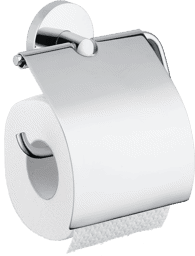 Bild von HANSGROHE Logis Toilettenpapierhalter mit Deckel Brushed Nickel 40523820