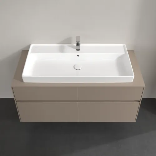 Bild von VILLEROY BOCH Collaro Waschbeckenunterschrank, 4 Auszüge, 1200 x 548 x 500 mm, Taupe / Taupe #C09100VM