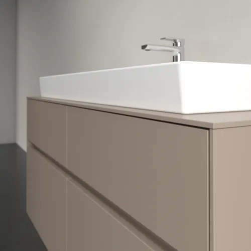 Bild von VILLEROY BOCH Collaro Waschbeckenunterschrank, 4 Auszüge, 1200 x 548 x 500 mm, Taupe / Taupe #C09100VM
