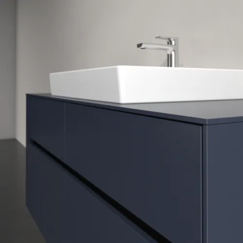 Bild von VILLEROY BOCH Collaro Waschbeckenunterschrank, mit Beleuchtung, 4 Auszüge, 1200 x 548 x 500 mm, Marine Blue / Marine Blue #C081B0VQ
