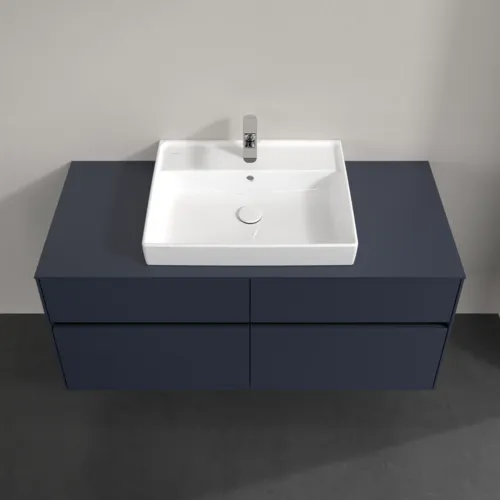 Bild von VILLEROY BOCH Collaro Waschbeckenunterschrank, mit Beleuchtung, 4 Auszüge, 1200 x 548 x 500 mm, Marine Blue / Marine Blue #C081B0VQ