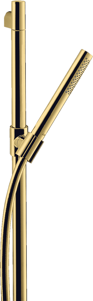 Зображення з  HANSGROHE AXOR Starck Shower set 0.90 m with baton hand shower 1jet EcoSmart #27983990 - Polished Gold Optic