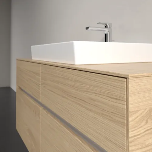 Obrázek VILLEROY BOCH Collaro vanity unit, with lighting, 4 pull-outs, 1200 x 548 x 500 mm, Nordic Oak / Nordic Oak #C081B0VJ