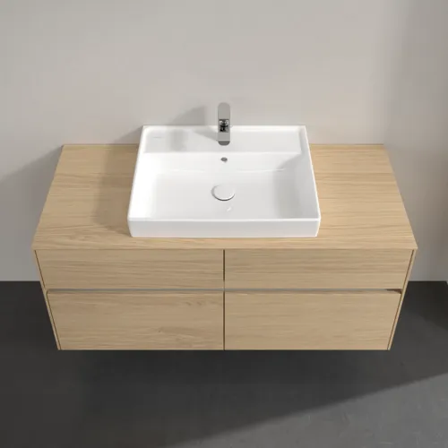 Obrázek VILLEROY BOCH Collaro vanity unit, with lighting, 4 pull-outs, 1200 x 548 x 500 mm, Nordic Oak / Nordic Oak #C081B0VJ