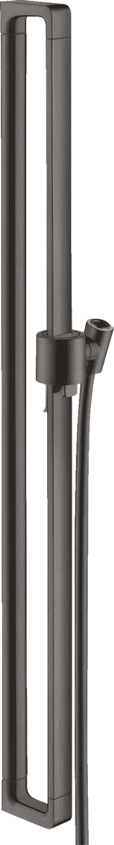HANSGROHE AXOR Citterio E Brausestange 0,90 m mit Brauseschlauch 1,60 m #36736340 - Brushed Black Chrome