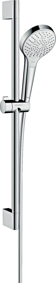 Зображення з  HANSGROHE Croma Select S Shower set 110 Multi EcoSmart 9 l/min with shower bar 65 cm #26561400 - White/Chrome