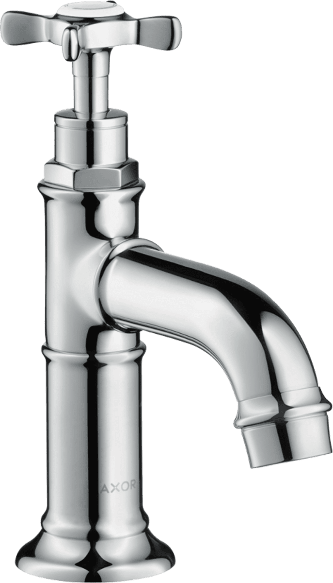 Bild von HANSGROHE AXOR Montreux Standventil 50 mit Kreuzgriff ohne Ablaufgarnitur #16530000 - Chrom