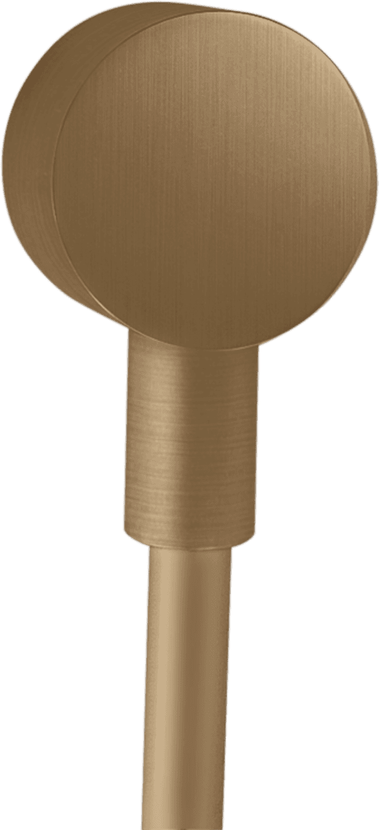 Зображення з  HANSGROHE AXOR Starck Wall outlet round #27451140 - Brushed Bronze