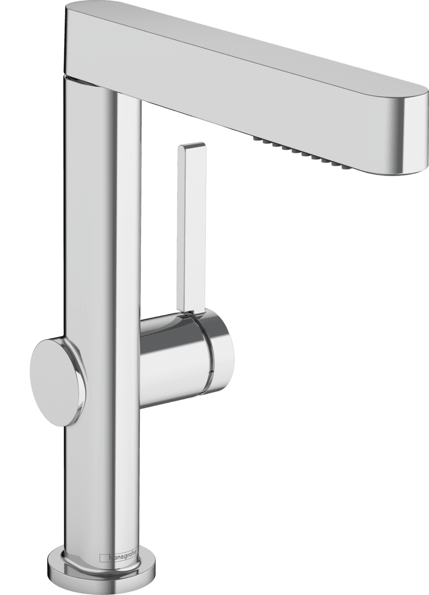 Bild von HANSGROHE Finoris Einhebel-Waschtischmischer 230 mit Ausziehbrause, 2jet und Push-Open Ablaufgarnitur #76063000 - Chrom