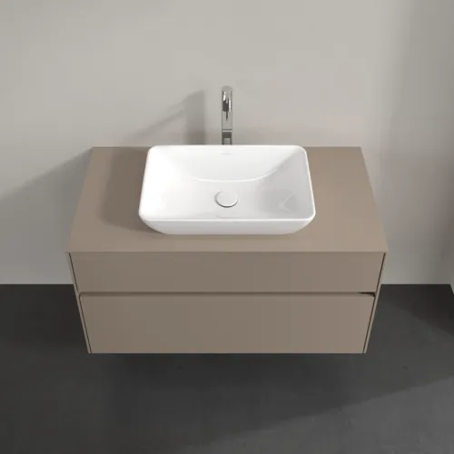 Bild von VILLEROY BOCH Collaro Waschbeckenunterschrank, 2 Auszüge, 1000 x 548 x 500 mm, Taupe / Taupe #C10900VM