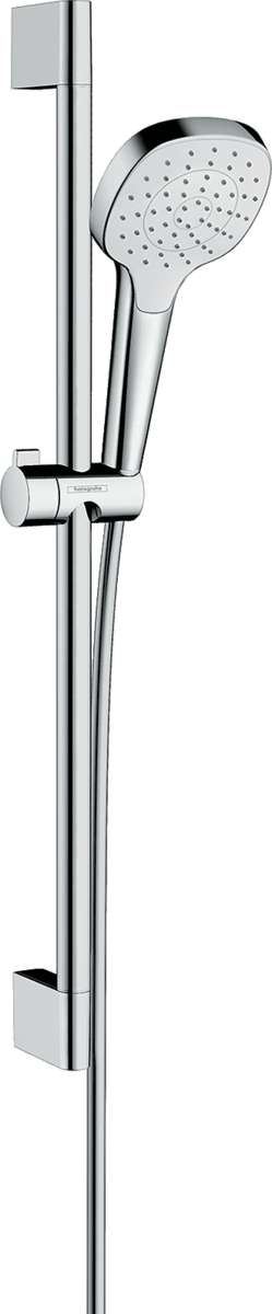 Зображення з  HANSGROHE Croma Select E Shower set 110 1jet EcoSmart 9 l/min with shower bar 65 cm #26585400 - White/Chrome