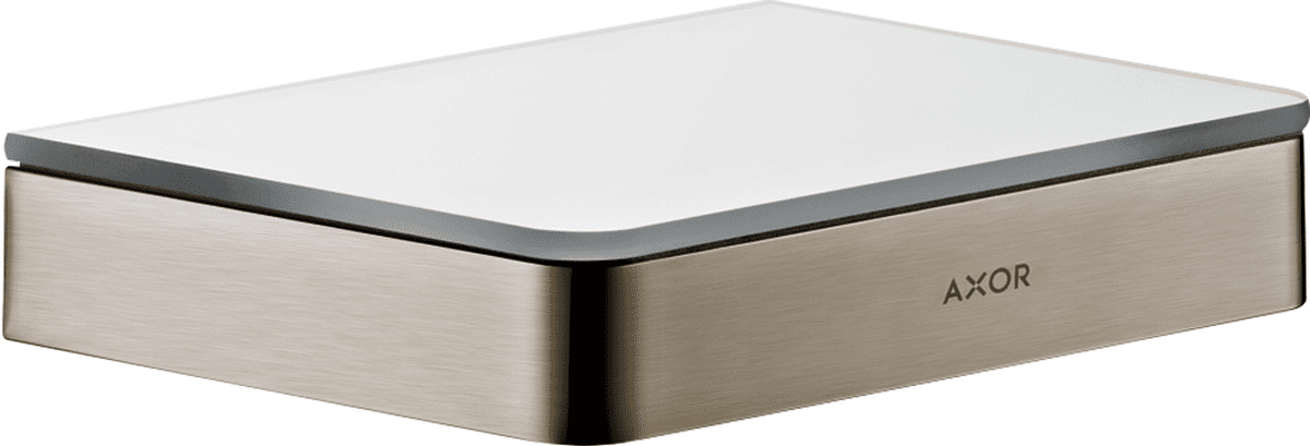 Bild von HANSGROHE AXOR Universal Softsquare Ablage 150 #42840820 - Brushed Nickel