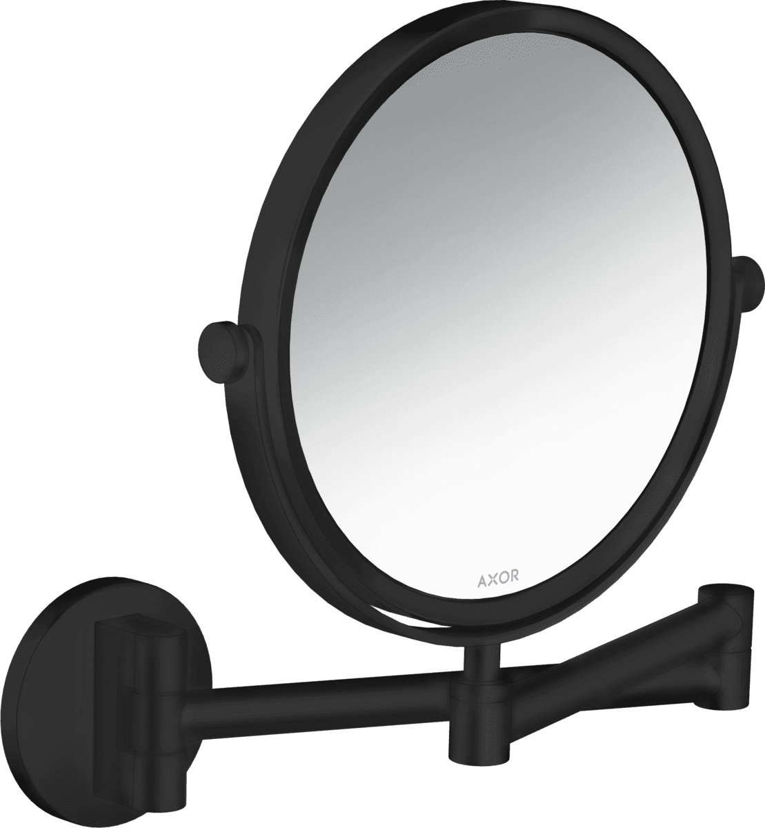 Picture of HANSGROHE AXOR Universal Circular Shaving mirror #42849670 - Matt Black