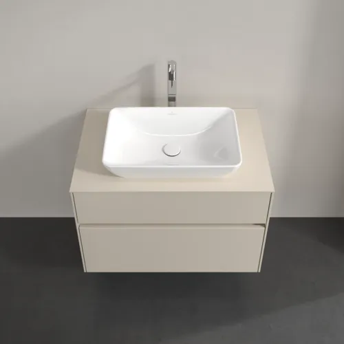 Bild von VILLEROY BOCH Collaro Waschbeckenunterschrank, 2 Auszüge, 800 x 548 x 500 mm, Cashmere Grey / Cashmere Grey #C10800VN