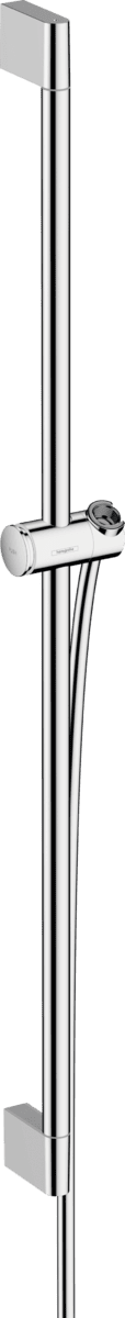 Obrázek HANSGROHE Unica sprchová tyč S 90 cm s jezdcem Push a sprchovou hadicí Isiflex 160 cm #24401000 - chrom