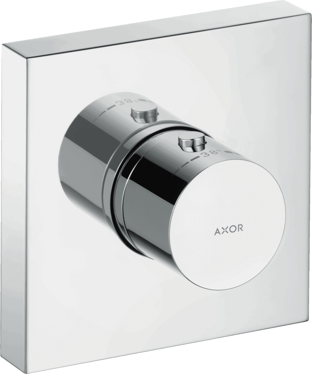 Bild von HANSGROHE AXOR ShowerSolutions Thermostatmodul 120/120 Unterputz eckig #10755000 - Chrom