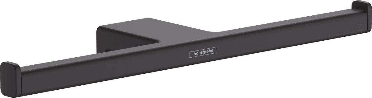 HANSGROHE AddStoris Q Toilettenpapierhalter doppelt #41748670 - Mattschwarz