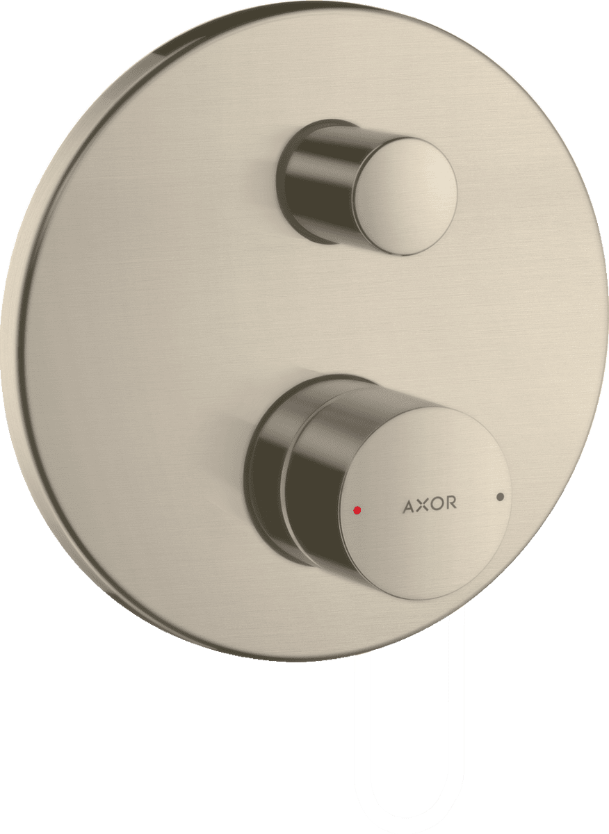 εικόνα του HANSGROHE AXOR Uno Single lever bath mixer for concealed installation with zero handle #45405820 - Brushed Nickel