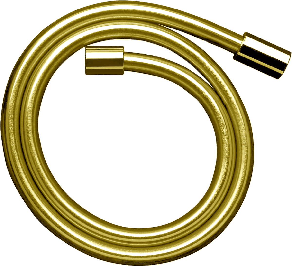 HANSGROHE AXOR ShowerSolutions Metalleffekt Brauseschlauch 2,00 m mit zylindrischen Muttern #28284990 - Polished Gold Optic