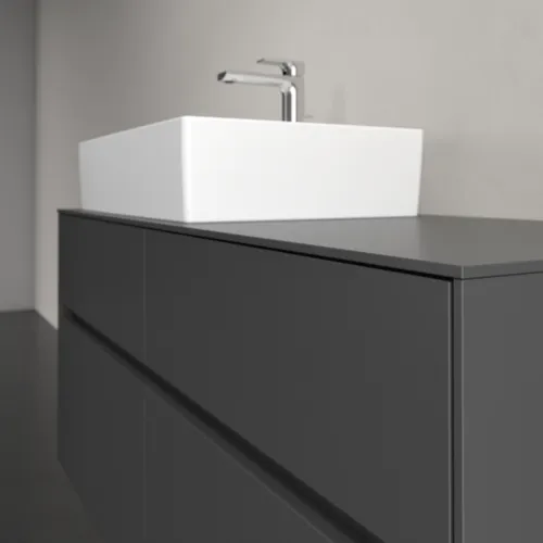 Obrázek VILLEROY BOCH Collaro toaletní skříňka, s osvětlením, 4 výsuvy, 1200 x 548 x 500 mm, Grafit / Grafit #C129B0VR