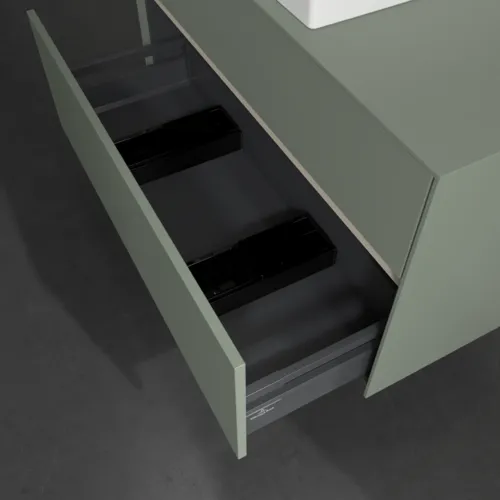 Bild von VILLEROY BOCH Collaro Waschbeckenunterschrank, 2 Auszüge, 1000 x 548 x 500 mm, Soft Green / Soft Green #C12600AF