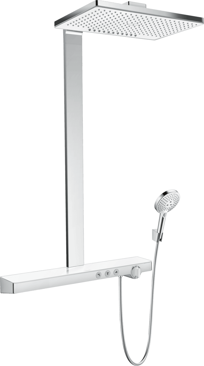 Picture of HANSGROHE Rainmaker Select Showerpipe 460 2jet with thermostat White/Chrome 27109400