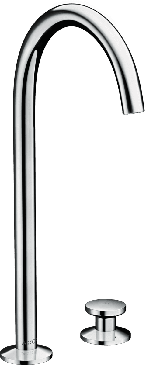 HANSGROHE AXOR One 2-Delikli lavabo bataryası Select 260 bas-aç gider seti ile #48060000 - Krom resmi