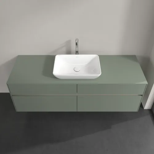 Bild von VILLEROY BOCH Collaro Waschbeckenunterschrank, 4 Auszüge, 1600 x 548 x 500 mm, Soft Green / Soft Green #C12000AF