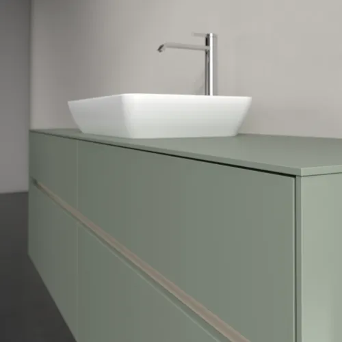 Bild von VILLEROY BOCH Collaro Waschbeckenunterschrank, 4 Auszüge, 1600 x 548 x 500 mm, Soft Green / Soft Green #C12000AF