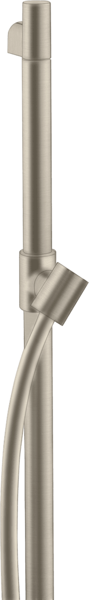 Зображення з  HANSGROHE AXOR Starck Shower bar 0.90 m with shower hose 1.60 m #27830820 - Brushed Nickel