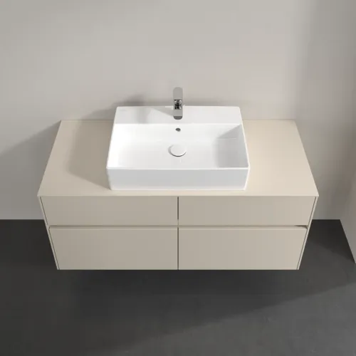 Bild von VILLEROY BOCH Collaro Waschbeckenunterschrank, 4 Auszüge, 1200 x 548 x 500 mm, Cashmere Grey / Cashmere Grey #C12800VN