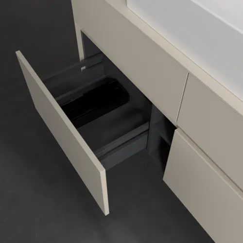 Bild von VILLEROY BOCH Collaro Waschbeckenunterschrank, 4 Auszüge, 1200 x 548 x 500 mm, Cashmere Grey / Cashmere Grey #C12800VN